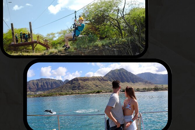 3 Zipline Adventure and 3.5 hour Afternoon Snorkel Cruise - Coral Crater Ziplining: Three Lines, Real Confidence