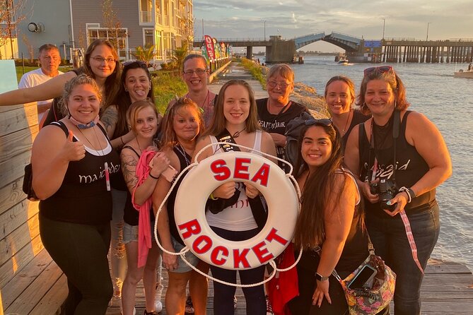 45-Minute Sea Rocket Speed Boat & Dolphin Cruise in Ocean City MD - On-board vibe: music, splash, and that 2024 liquor license