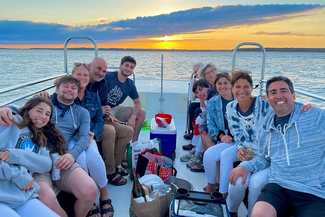 90 minute Hilton Head Sunset Dolphin Cruise - The Crew Matters: Captain Dan, Dean, Kelly, Riley, and More