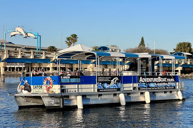 Adventure Boat Tours Dolphin Tails & History Cruise St Augustine - Dolphin Tails: how to maximize your chances near the inlet