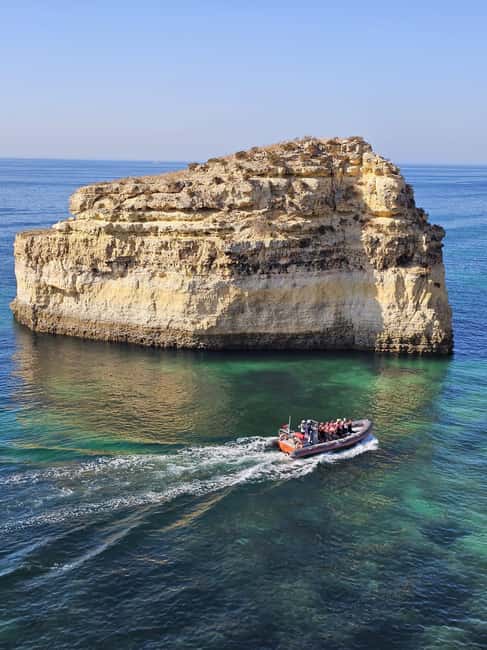 Albufeira: Dolphin Watching and Benagil Cave Boat Cruise - Sea Conditions and the Swim Stop: Dress for Spray