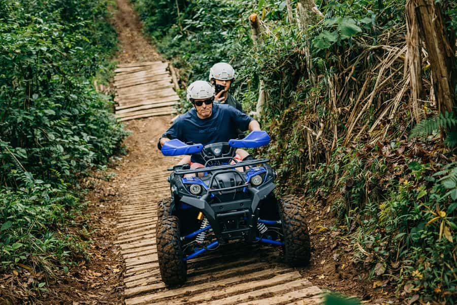 Bali: Dolphin Swimming Tour with ATV Quad Bike & Waterfall - ATV quad biking at Wanagiri Hidden Hill: adrenaline with scenery brakes