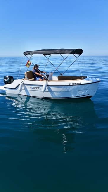 Benalmádena: license-Free Rent Boat for Dolphin Watching - Key highlights to know before you book