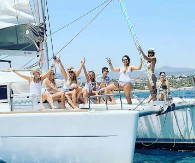 Benalmádena: Sailing & Dolphin Watching with Snacks/Drinks - The Calm-Water Stop: Swim, Snorkel, or Paddleboard