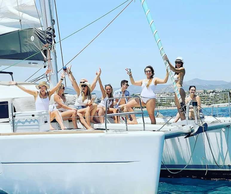 Benalmádena: Sailing & Dolphin Watching with Snacks/Drinks - The Calm-Water Stop: Swim, Snorkel, or Paddleboard