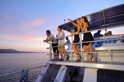 BIG Sunset Cruise - Dinner & Dolphin Watching in Guam - The BBQ Buffet and Open Bar: Better Value Than It Sounds