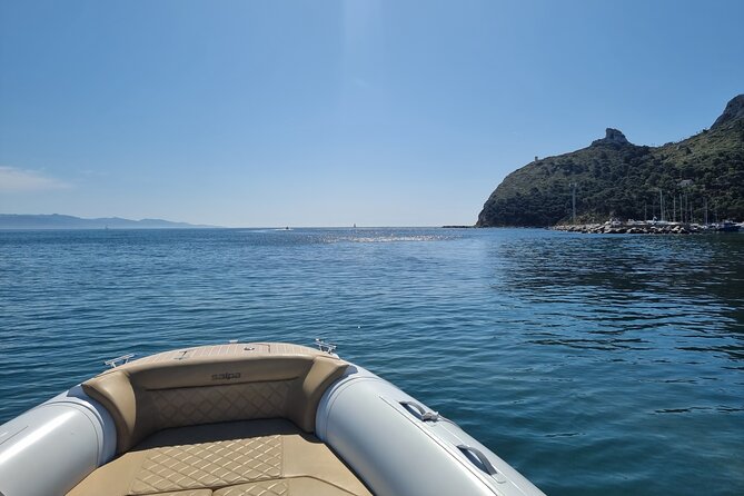 Cagliari Boat Tour 4 Stops .Possible Sighting of Dolphins - Entering The Cagliari water for the right kind of day