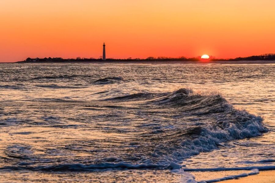 Cape May: Sunset Dolphin Cruise with Optional Wine Tastings - Chasing Atlantic Bottlenose Dolphins Off Cape May Point