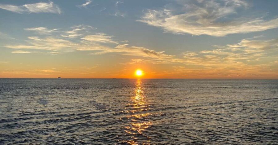 Cape May: Sunset Dolphin Watching Cruise with Food - Cape May landmarks from the water: more than just wildlife spotting