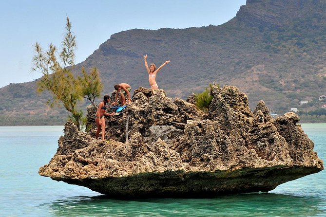 Catamaran Cruise to Ile Aux Bénitiers: Dolphin watch, Crystal Rock & Transfer - Ile aux Benitiers: BBQ lunch, beach time, and sega vibes