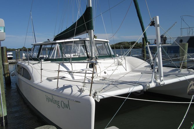 Catamaran Sailing Dolphin/Manatee Watch in Daytona Beach - Getting on board at 721 Ballough Rd and what’s included