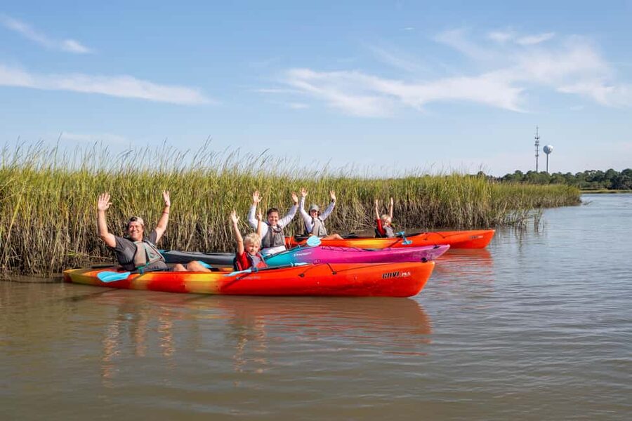 Charleston: Folly Beach Morning Kayak Dolphin Safari - Cut-Edge Kayaks and a Small-Group Pace That Feels Human