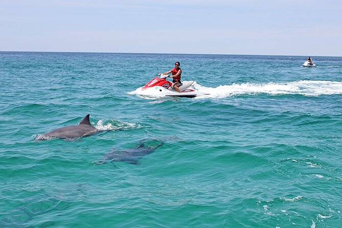 Crab Island Dolphin Jet Ski Adventure - Fort Walton Beach Launch: the Small-Group Jet Ski Setup