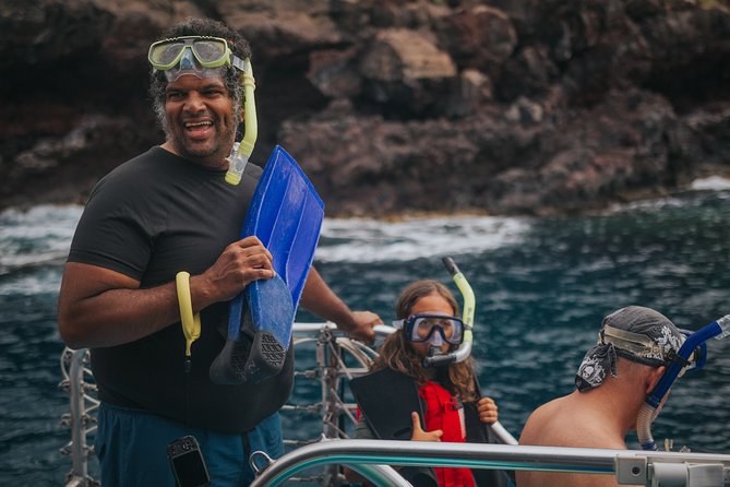 Deluxe Snorkel & Dolphin Watch Aboard a Luxury Catamaran from Kailua-Kona - Comfort and Safety: The Stuff That Makes Days Run Smooth