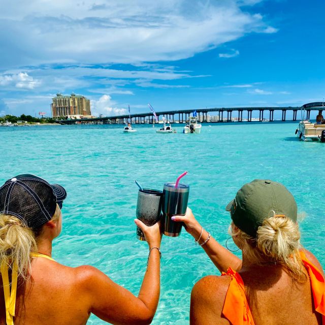 Destin: Private Charter to Crab Island with Dolphin Sighting - What to bring for a smooth water day (no last-minute dashes)