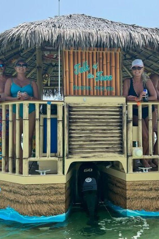 Destin: Sunset Crab Island & Dolphin Tour on Tiki Vessel - Onboard Comfort That Actually Matters: Bathroom, Life Jackets, and Music