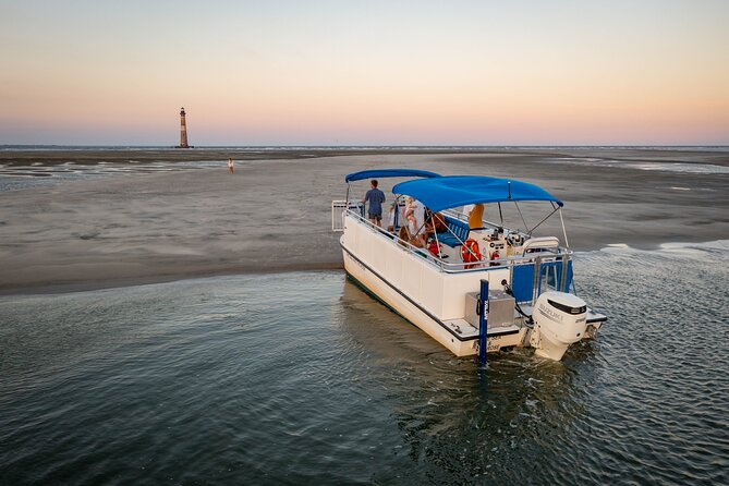Dolphin Boat Tour from Folly Beach to Morris Island - Creeks and marshes behind Folly Beach: your dolphin search setup