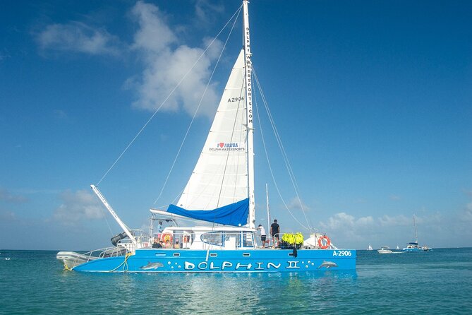 Dolphin Catamaran Snorkel and Sail with Open Bar - Snorkel stop one at Antilla: wreck views and a good shot at turtles