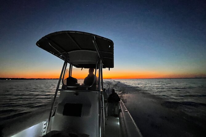 Dolphin cruise in Santa Rosa Beach - Family-Friendly Comfort: Bathroom, Safety, and Group Control