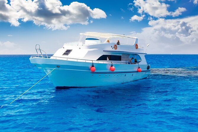 Dolphin house Snorkeling trip with Banan & Sofa Boat in Hurghada - The Red Sea Lunch Break: Buffet Food and Soft Drinks Included