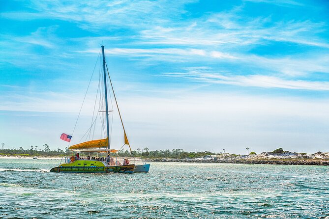 Dolphin Sightseeing Tour on the Footloose Catamaran - Shell Island and Panama City Beach views: why the route is more than a straight cruise