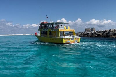Dolphin & Sunset Cruises - The Boat Setup: Glass-Bottom Viewing and Weather-Proof Comfort