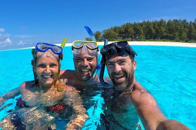 Dolphin Tour & Snorkeling at Mnemba Island - Mnemba Island in one trip: dolphins, reef snorkeling, sandbank calm