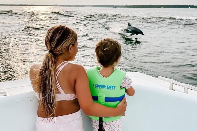 Dolphin Watching aboard the Cold Mil Fleet - What you’ll notice most: the wave effect and dolphin behavior
