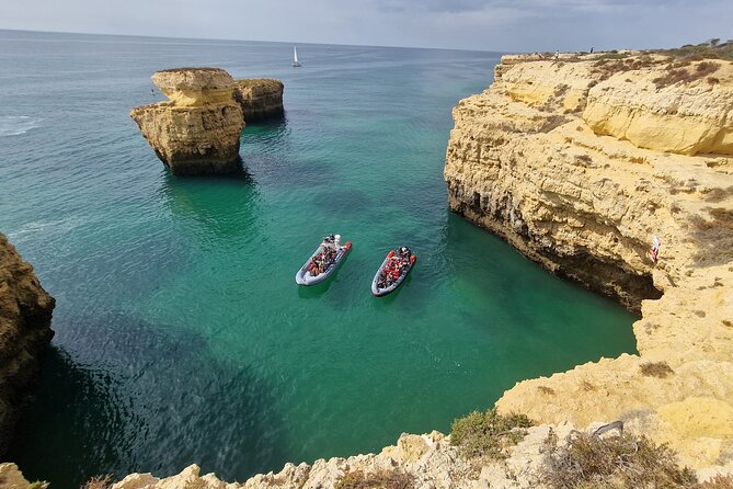 Dolphins Search and Benagil Caves from Albufeira - The swimming stop: the fun part with one big condition