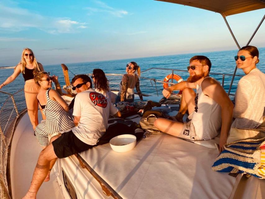Estepona: Dolphins Searching Sea Cruise with Drink & Snacks - What’s included onboard: snacks, one drink, Bluetooth music, and real comfort