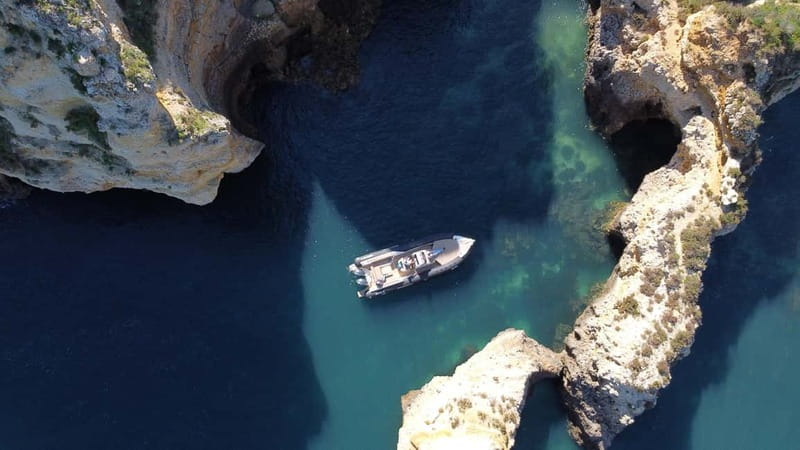 Explore Benagil, Ponta da Piedade and Dolphins in Algarve - Alfanzina Lighthouse to Ponta da Piedade: turquoise water and limestone drama
