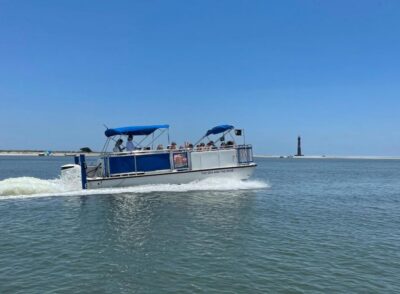 Folly Beach: Sunset Dolphin Boat Tour to Morris Island - The Pontoon Cruise Through Creeks and Marshes