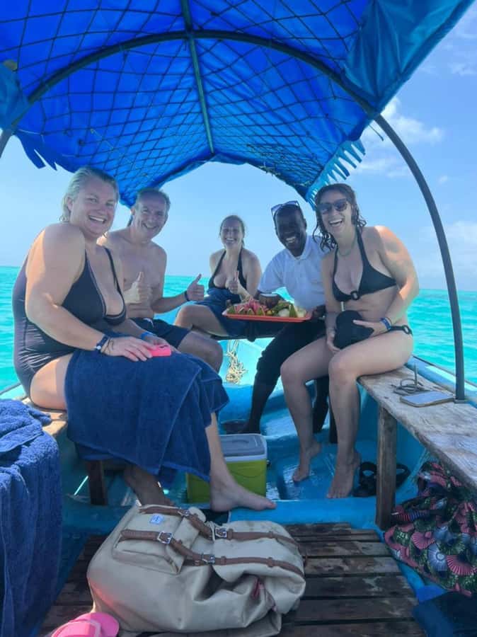FROM KENDWA; Mnemba snorkelling and Dolphin tour - Swimming with dolphins is optional: what the boat ride adds to your odds