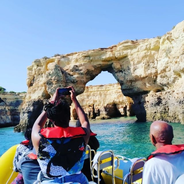 From Vilamoura: 2.5-Hour Benagil Cave and Dolphins Boat Tour - The boat ride: speed, comfort, and the little things that help