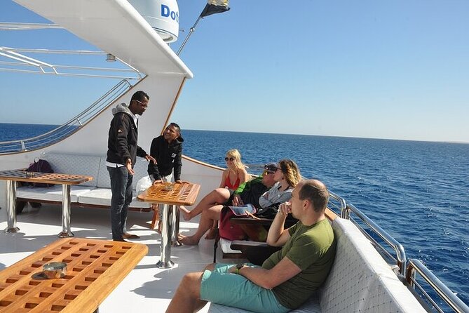 Full Day Snorkeling in Hurghada Dolphin House - Morning Pickup to Dolphin House: Getting onto the water without fuss