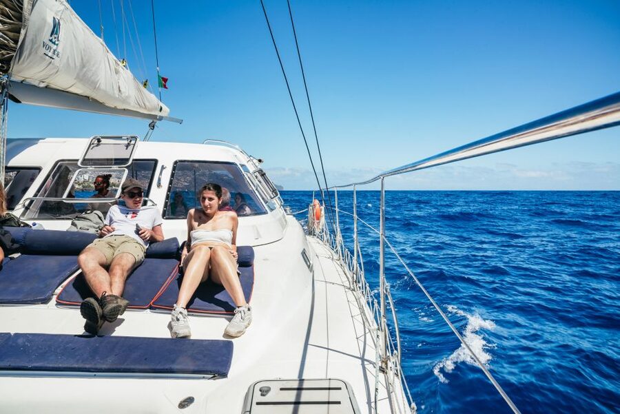 Funchal: Dolphin and Whale Watching by Luxury Catamaran - Cabo Girão Stop: The High-Cliff Anchor Moment You’ll Remember