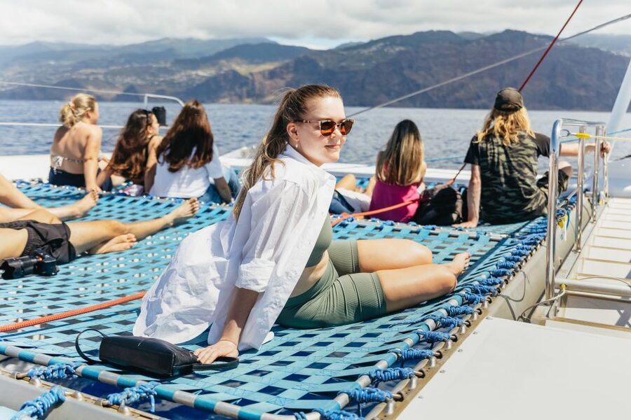 Funchal: Dolphin and Whale Watching Catamaran Cruise - Swim Stop and Snorkeling: Crystal Water Time (With Real Notes)
