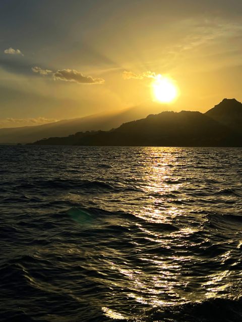 Giardini Naxos Taormina: Dolphin Watching Sunset Tour - Love Cave and the Blue Cave: what the cave stops mean in practice