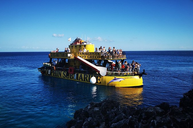 Glass Bottom Boat Dolphin Cruise to Blue Lagoon and Turtle Cove - Price and value: what $36.20 buys in Protaras