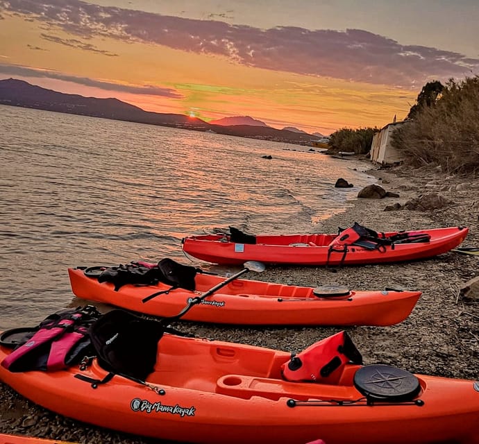 Golfo Aranci: Sunset Dolphin Kayak Tour with Aperitif - Meeting point in Golfo Aranci: how to find the beach without stress