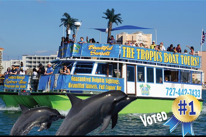Guaranteed Dolphin Sighting Tour on Tropics Boat Tours - Stop 2: Clearwater Beach coastline viewing and what to look for