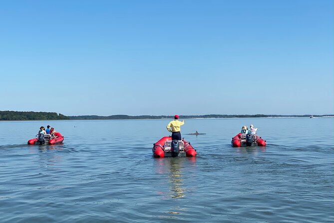 Hilton Head Guided Dolphin Watching & Sightseeing Tour via Mini Boat - Guides you might hear named: Jack, Angel, Bryce, and more
