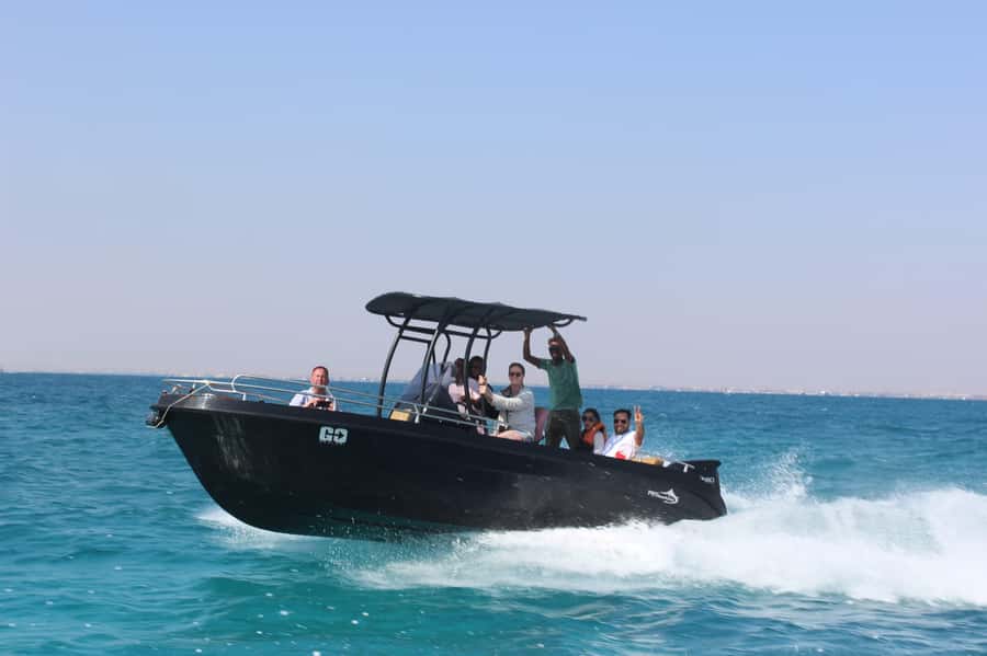 Hurghada: 6 Islands Tour with Dolphin Watching & Snorkelling - White Island Sandbank and the Ship-Watching Breaks