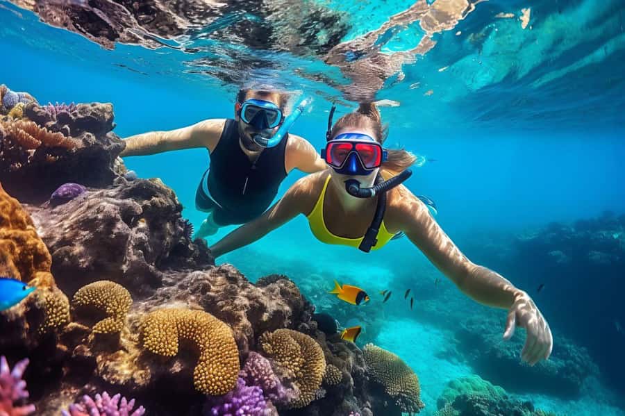 Hurghada: Yacht Trip Dolphin Watching W Lunch & Multi Option - Lunch on board: seafood, drinks, and what the $30 value includes