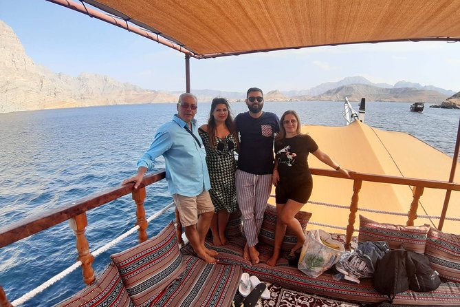 Khasab Dhow cruise-Half day with summing, dolphin watching - Telegraph Island: the short stop that adds meaning