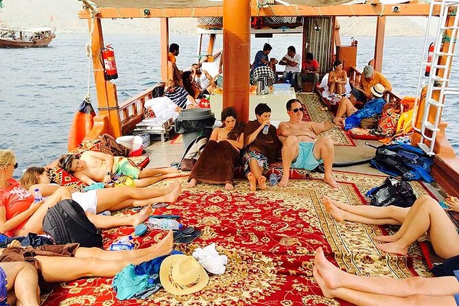 Khasab Dhow cruise-Half day with summing, dolphin watching - The fjords part: why this boat time is worth the money