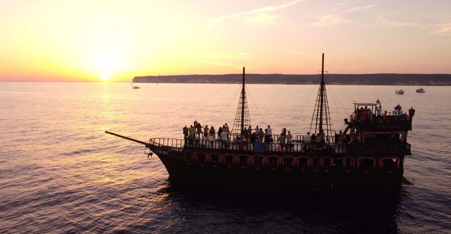 Lampedusa: Sunset Dolphin Sighting on a Pirate Ship - Key things to know before you go
