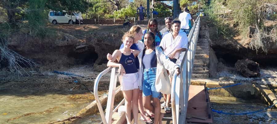 Mombasa: Snorkeling, Dolphin watching, seafood lunch. - Wasini Island: seafood lunch that actually fills you up