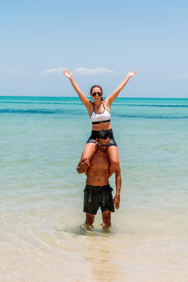 Moreton Island: Tangalooma ATV Quad Bike & Dolphin Feeding - Sunset and wild dolphin feeding: the iconic moment, with conservation limits