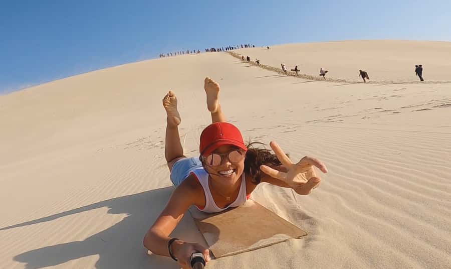 Moreton Island: Tangalooma Desert Safari and Dolphin Feeding - Brisbane to Moreton Island in one smooth day
